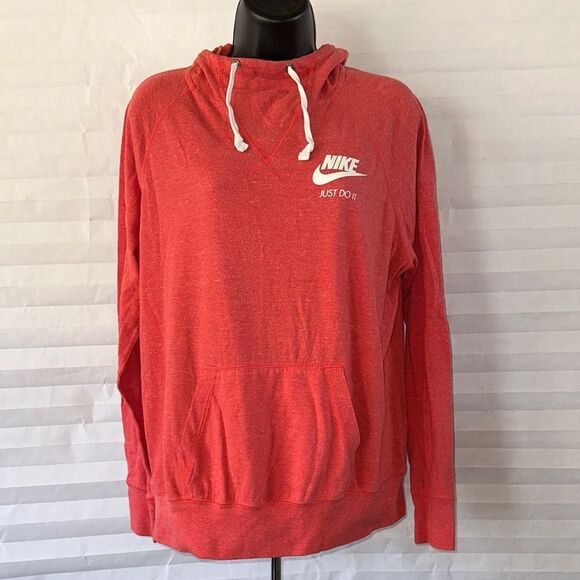 Nike Other - Nike Men's Pullover Sweatshirt Red Long Sleeve Size XL Athletic Fit